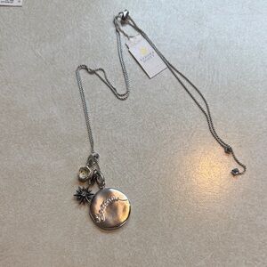 Kendra Scott Silver Necklace with Charms